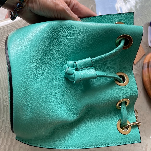 Leather Italian Bucket Bag - Picture 10 of 11